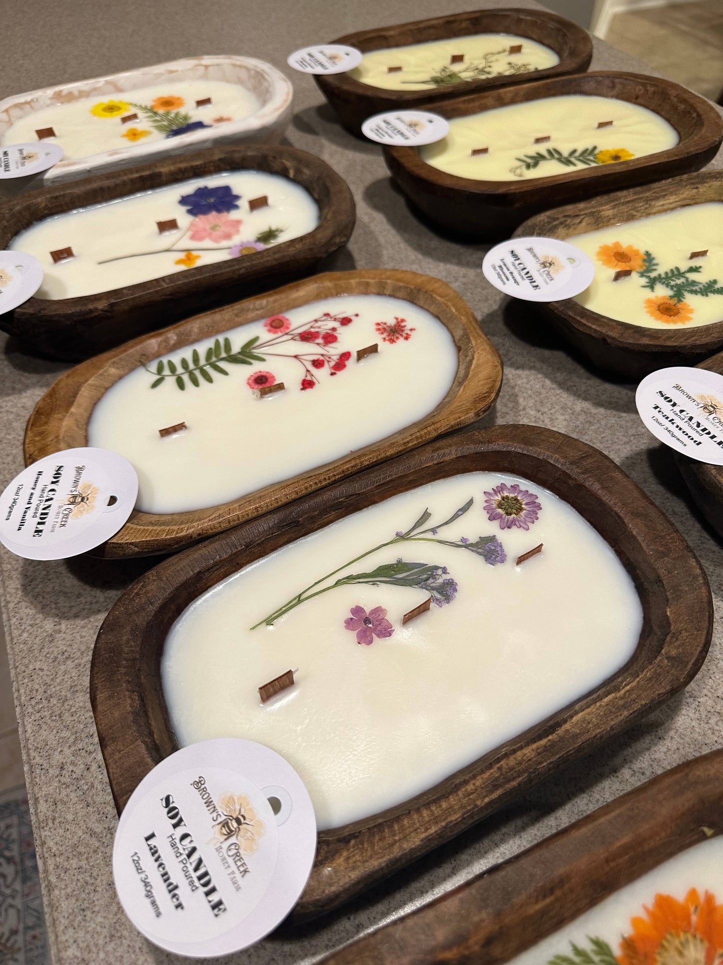 Dough Bowl Candle