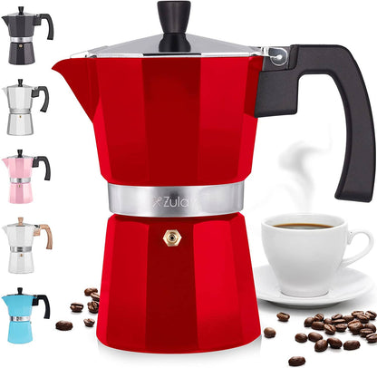 Stovetop Espresso Moka Pot - Italian Coffee Maker
