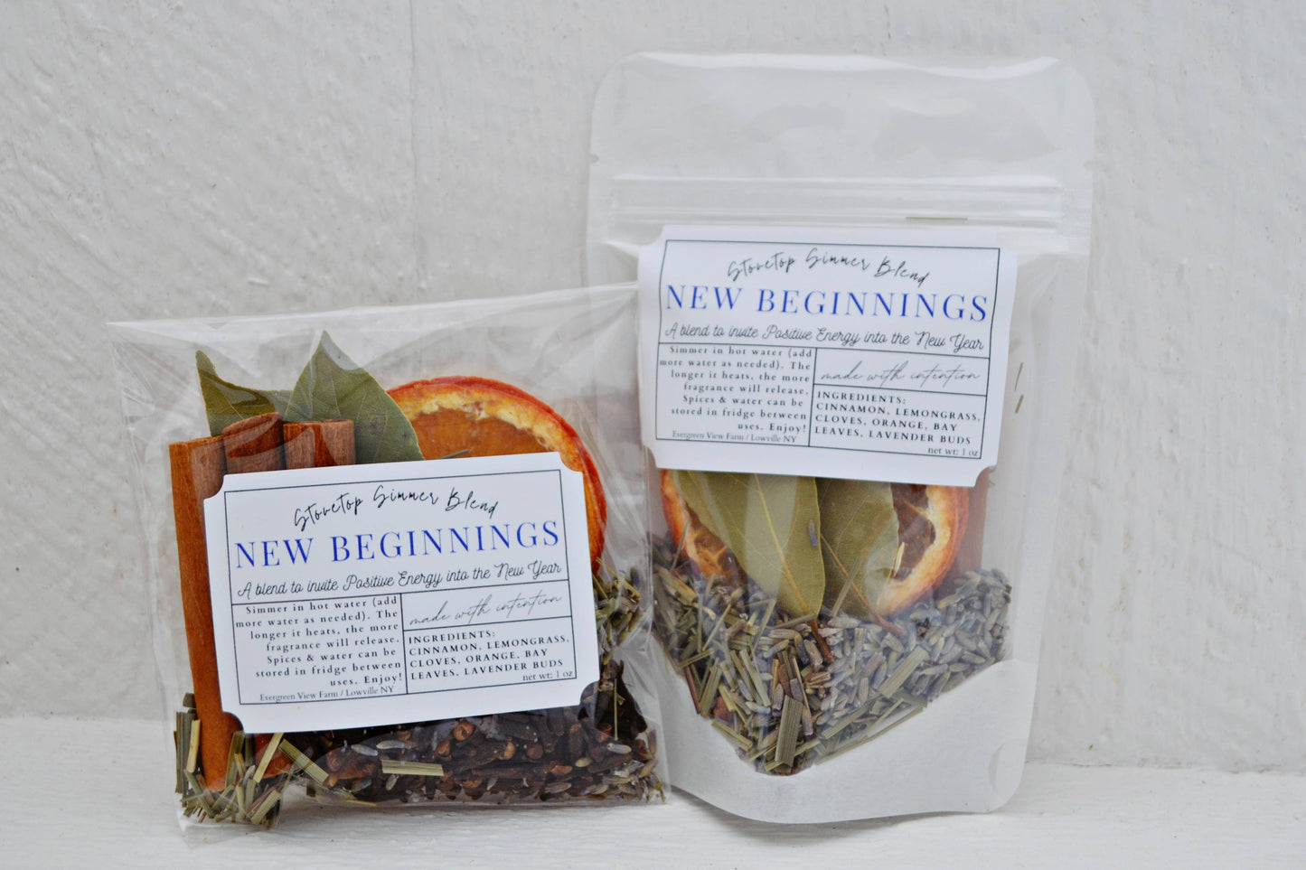 Simmer Pot Kit Stovetop Blend New Beginning January New Year