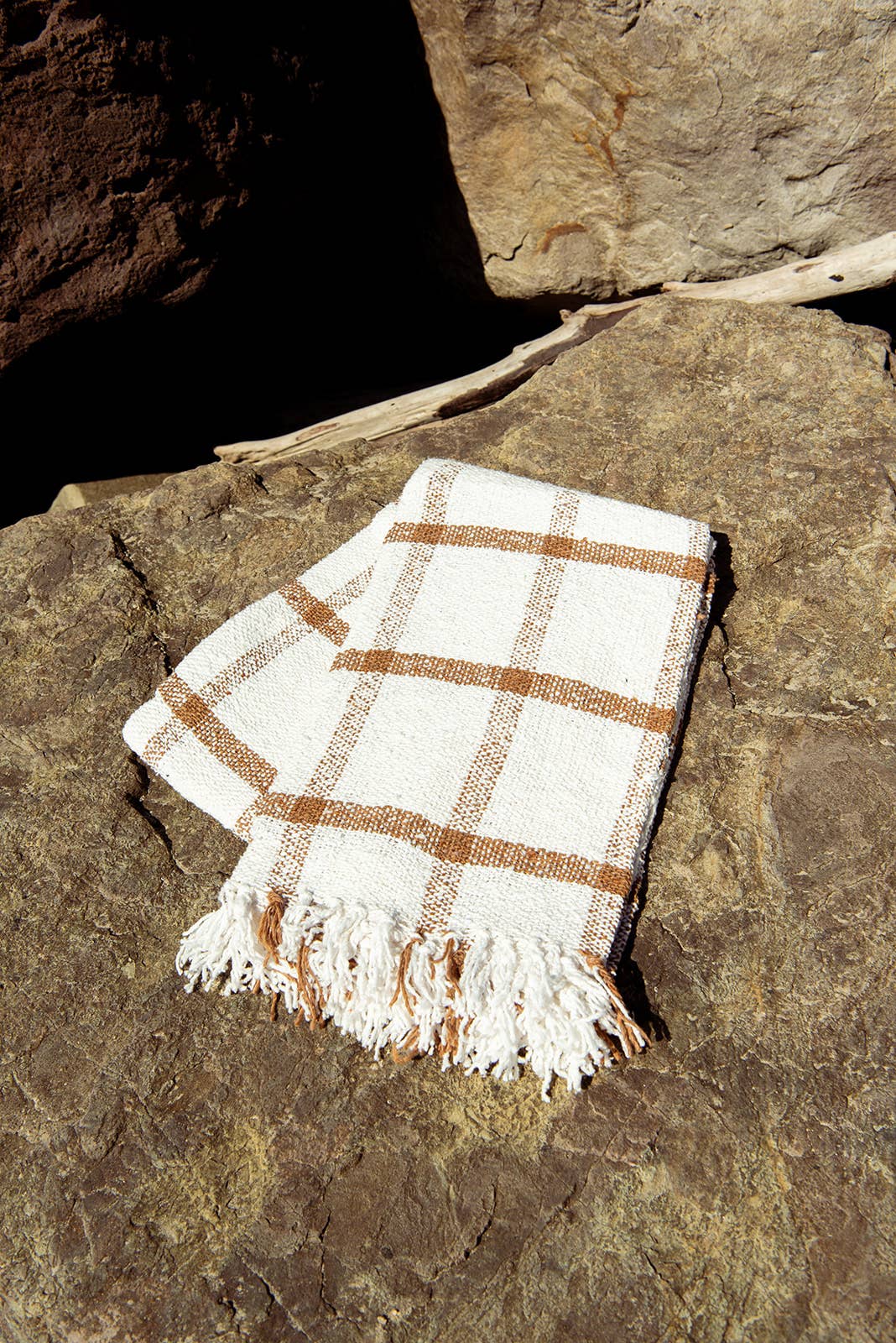 Catalina Plaid - RECYCLED THROW BLANKET