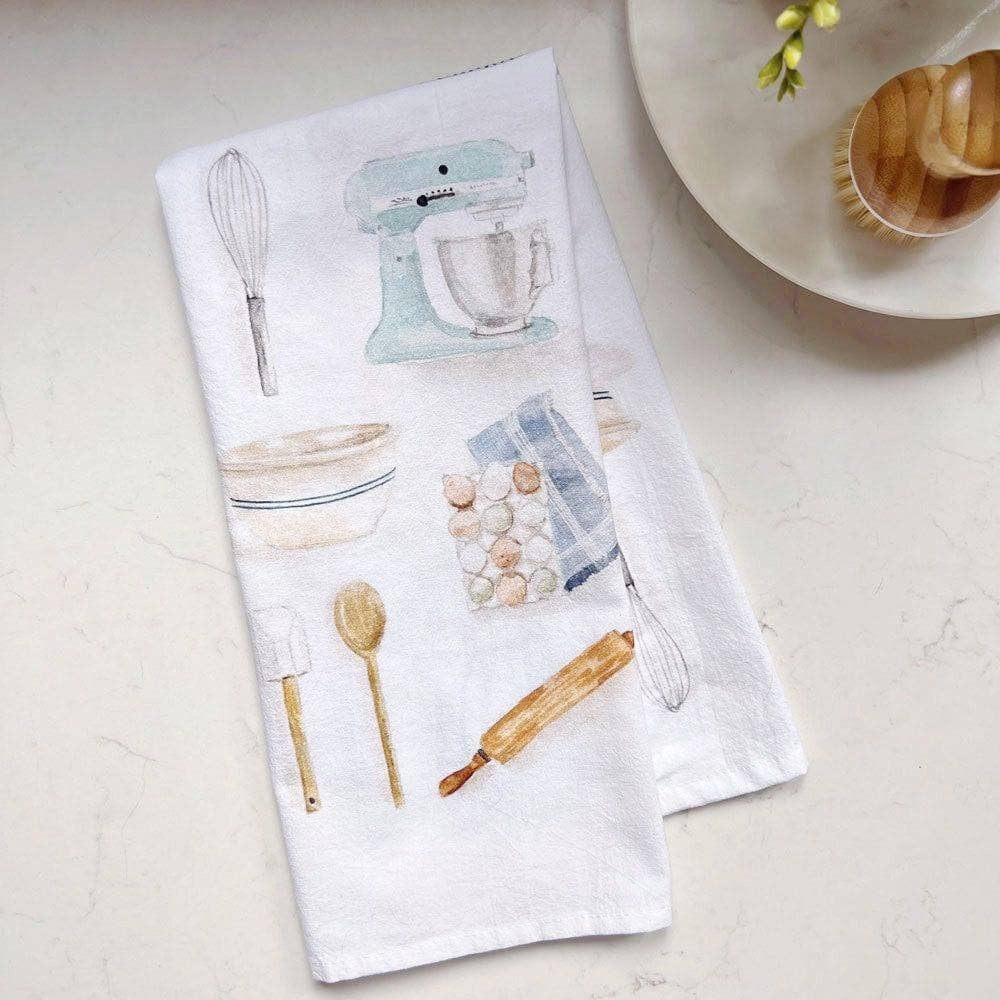 Baking cotton flour sack tea towel