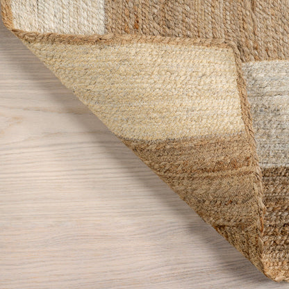 Florentina Geometric Links Jute Area Rug