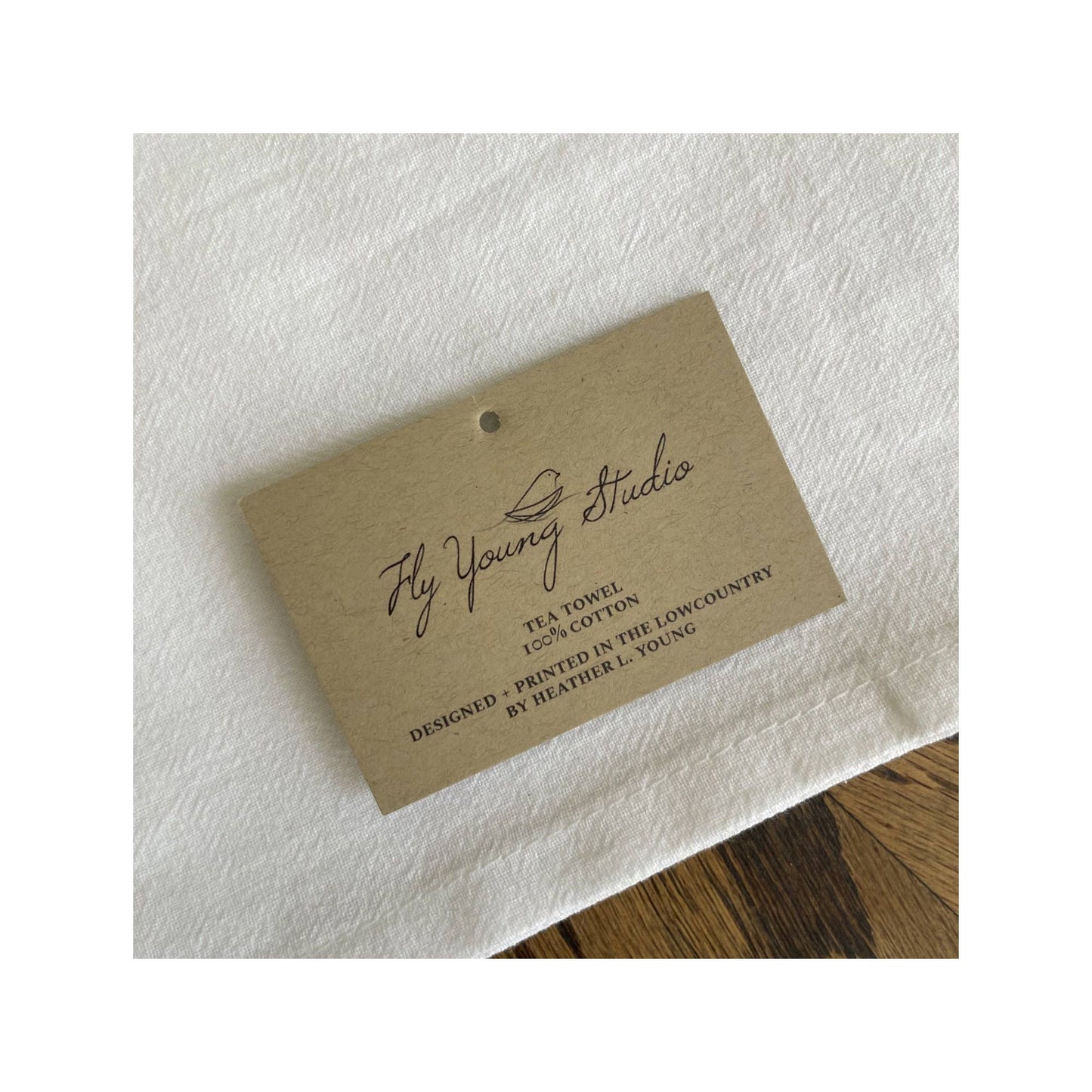 Weeping Willow Cotton Flour Sack Kitchen Towel