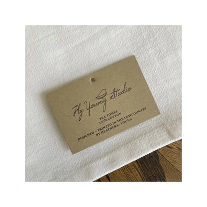 Ophelia Oak Tree Cotton Flour Sack Kitchen Towel