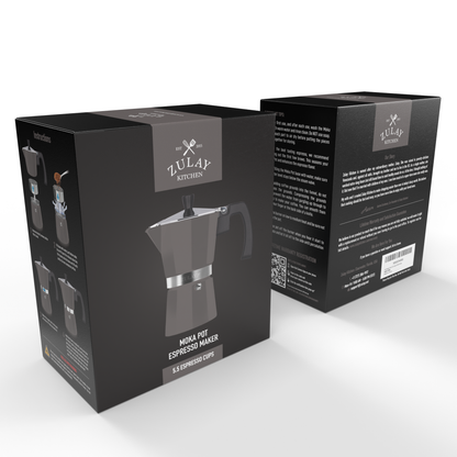 Stovetop Espresso Moka Pot - Italian Coffee Maker