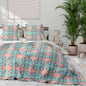 Mila 60x80” Sherpa Blanket Green Teal Aqua Blue Pink Peach
