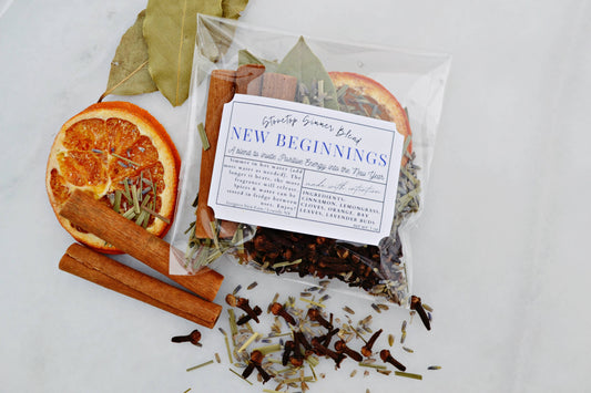 Simmer Pot Kit Stovetop Blend New Beginning January New Year