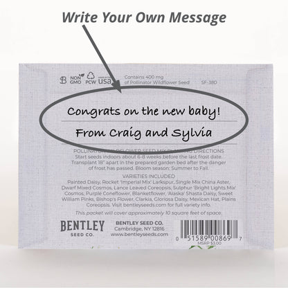 Congratulations Celebration - Wildflower Mix Seed Packets