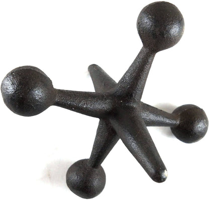 Cast Iron Jack Tabletop Home Accent, 5.25"
