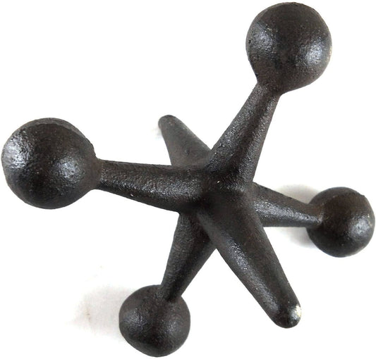 Cast Iron Jack Tabletop Home Accent, 5.25"