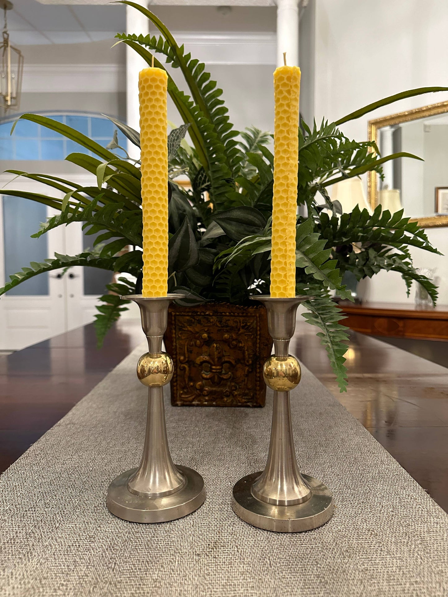 Beeswax Taper Candle (Set of two)