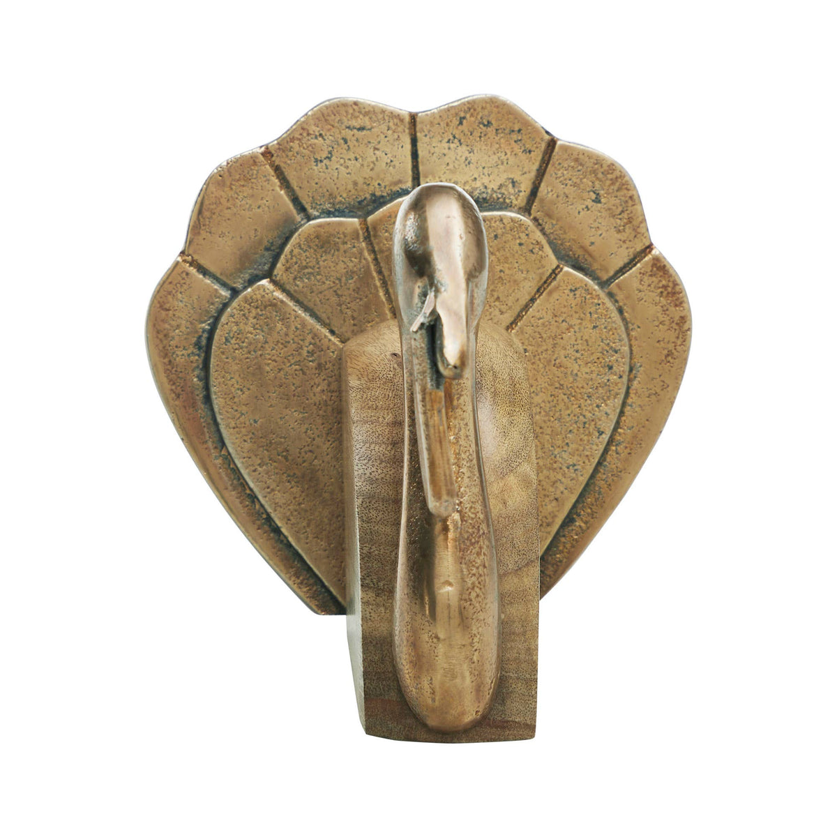 Wooden Turkey w/ Burnished Gold