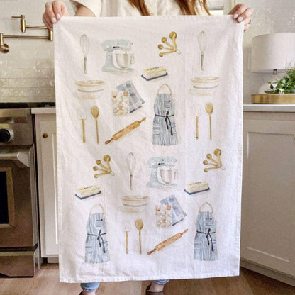Baking cotton flour sack tea towel