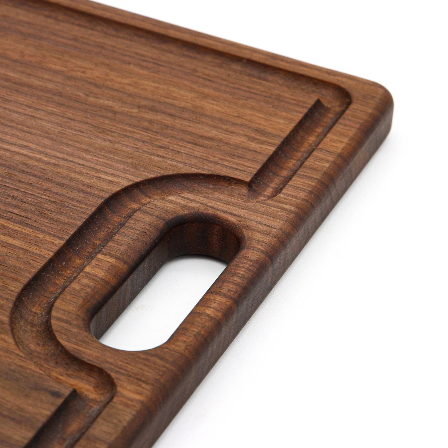 Cutting Board with Groove and Handles
