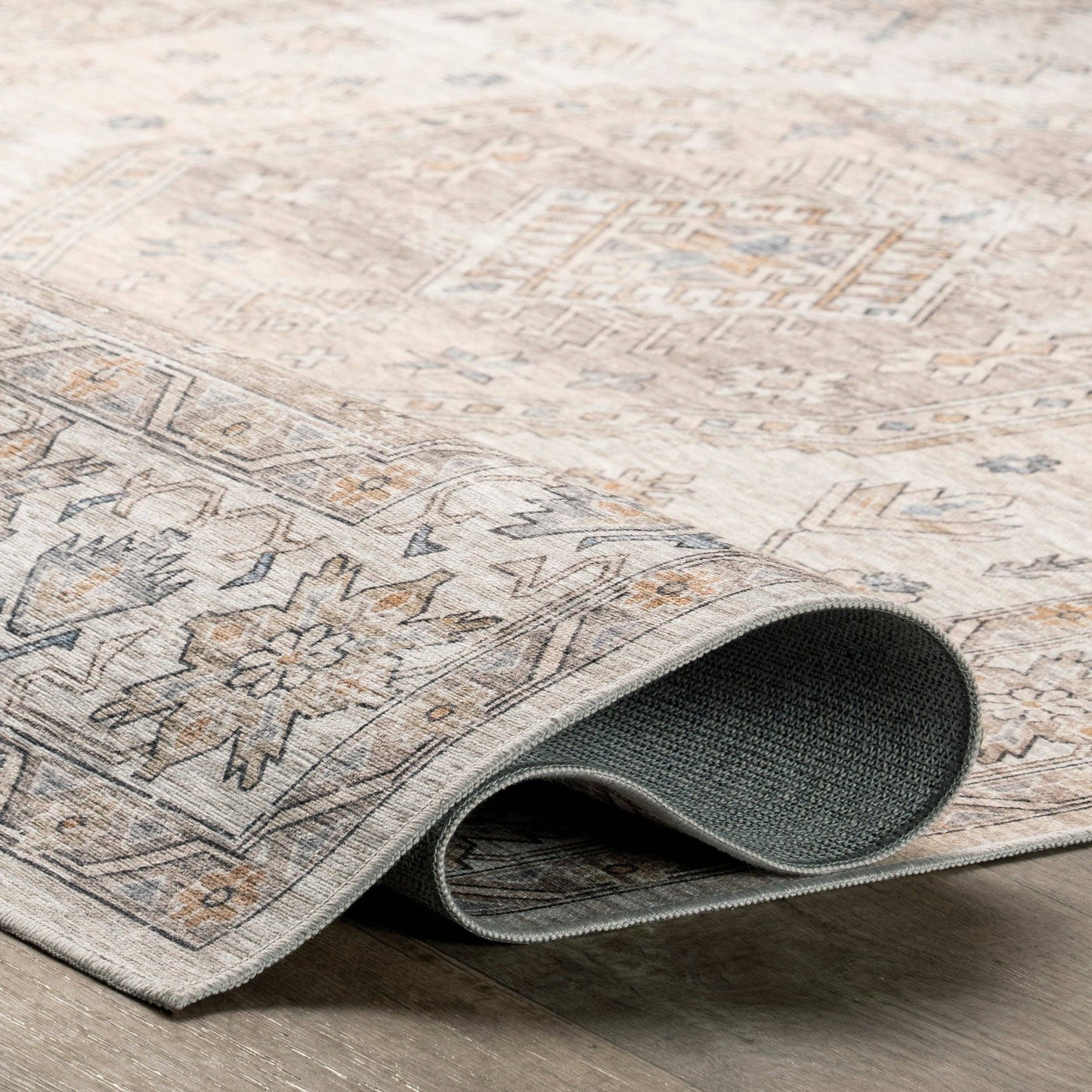 Darby Persian Stain Repellent Machine Washable Area Rug