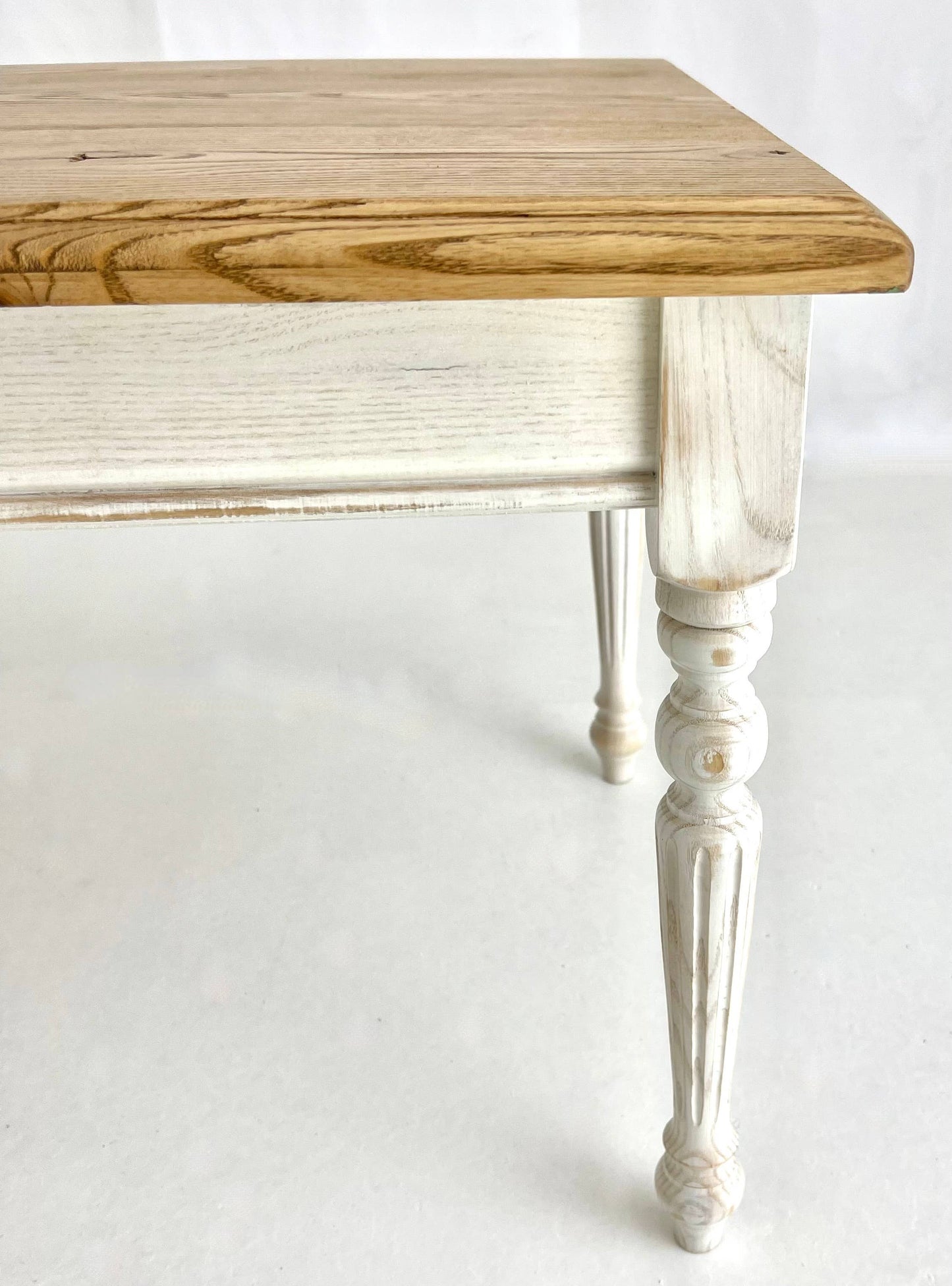 French cottage coffee table,French farmhouse,Harvest table 