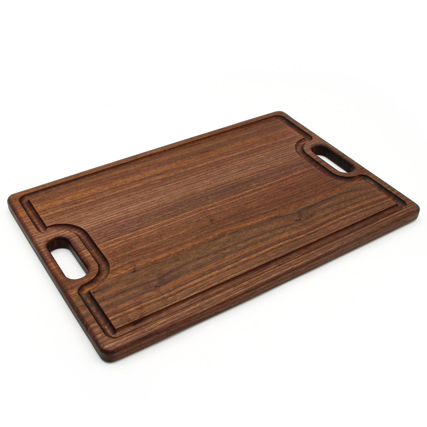 Cutting Board with Groove and Handles