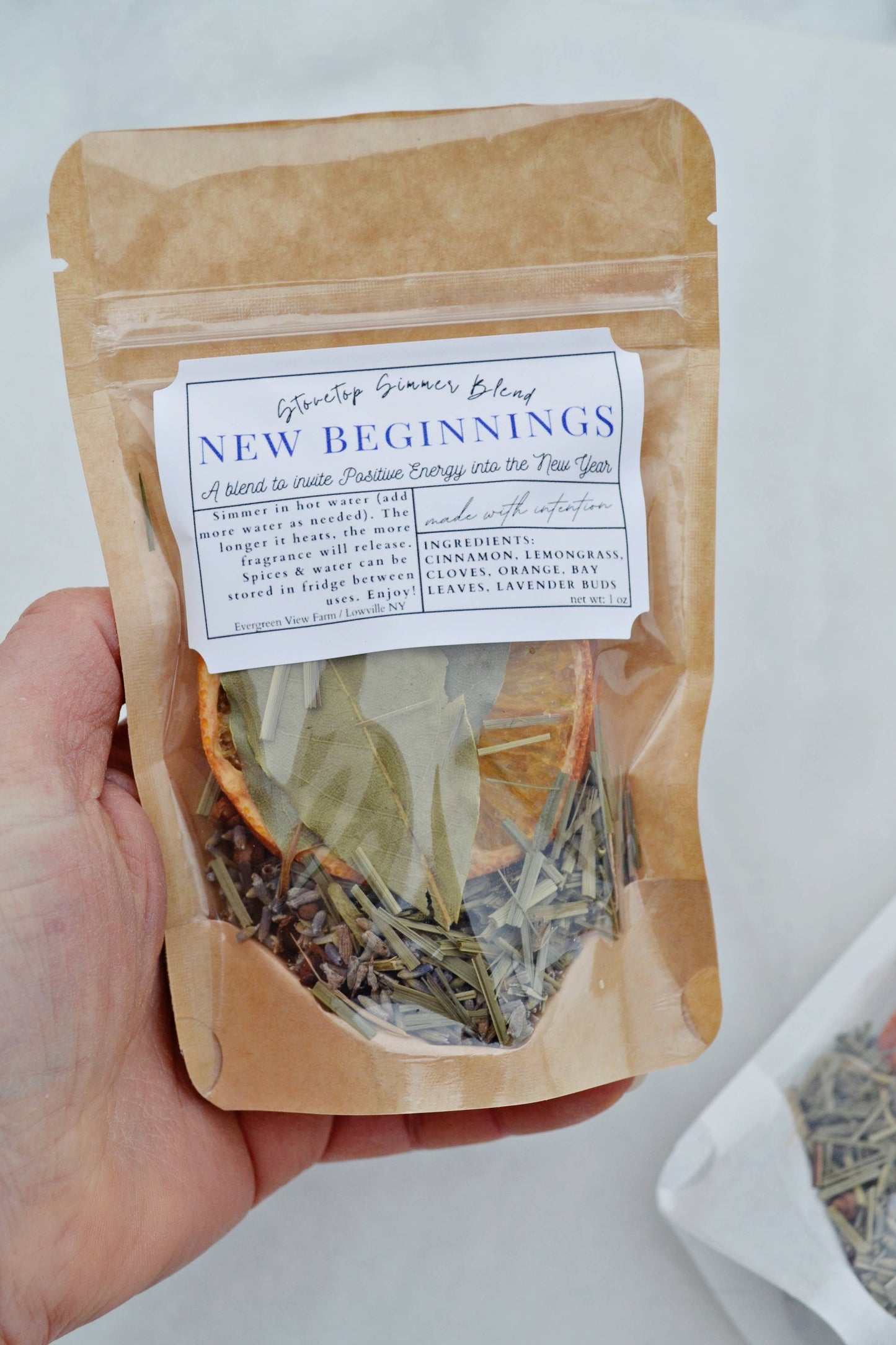 Simmer Pot Kit Stovetop Blend New Beginning January New Year