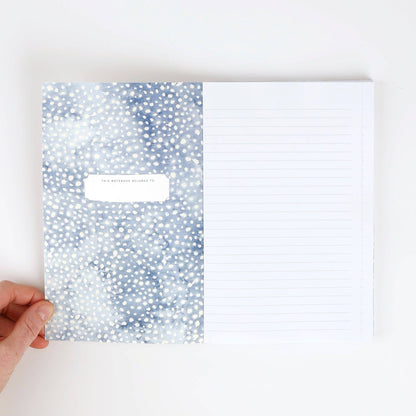 Notebook with Original Watercolor Artwork