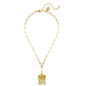 Dogwood Stamp Necklace