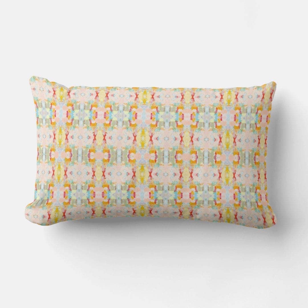 Cora Decorative Abstract Modern Art Throw Pillow