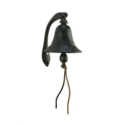 Cast Iron Logan Dinner Bell, 6"