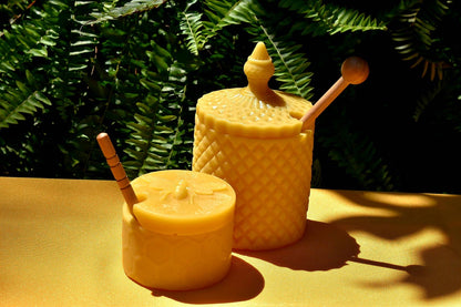 Pure Beeswax Charcuterie Honey Jar