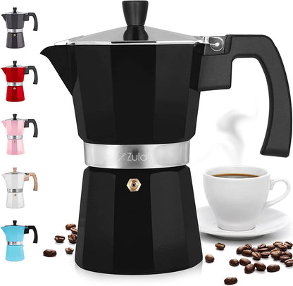 Stovetop Espresso Moka Pot - Italian Coffee Maker