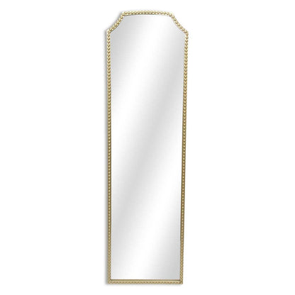 Gold Beaded Mirror