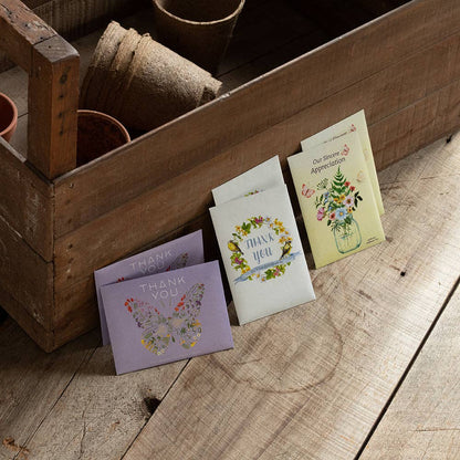 Thank You Butterfly Pollinator - Pollinator Flower Mix Seed Packets