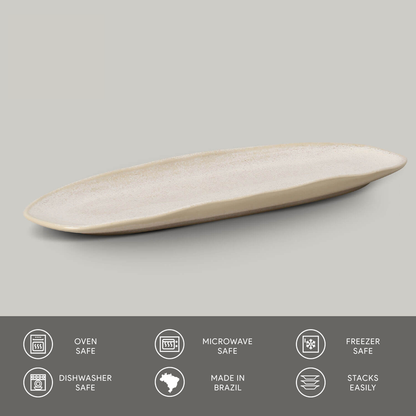 Shallow Oval Platter
