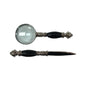 Magnifier and Letter Opener w/ Horn Handle