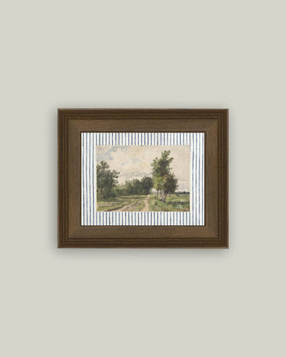 Provence Landscape Framed
