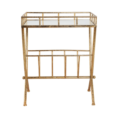 Gold Mirrored Table