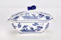 Blue Willow Porcelain Covered Tureen