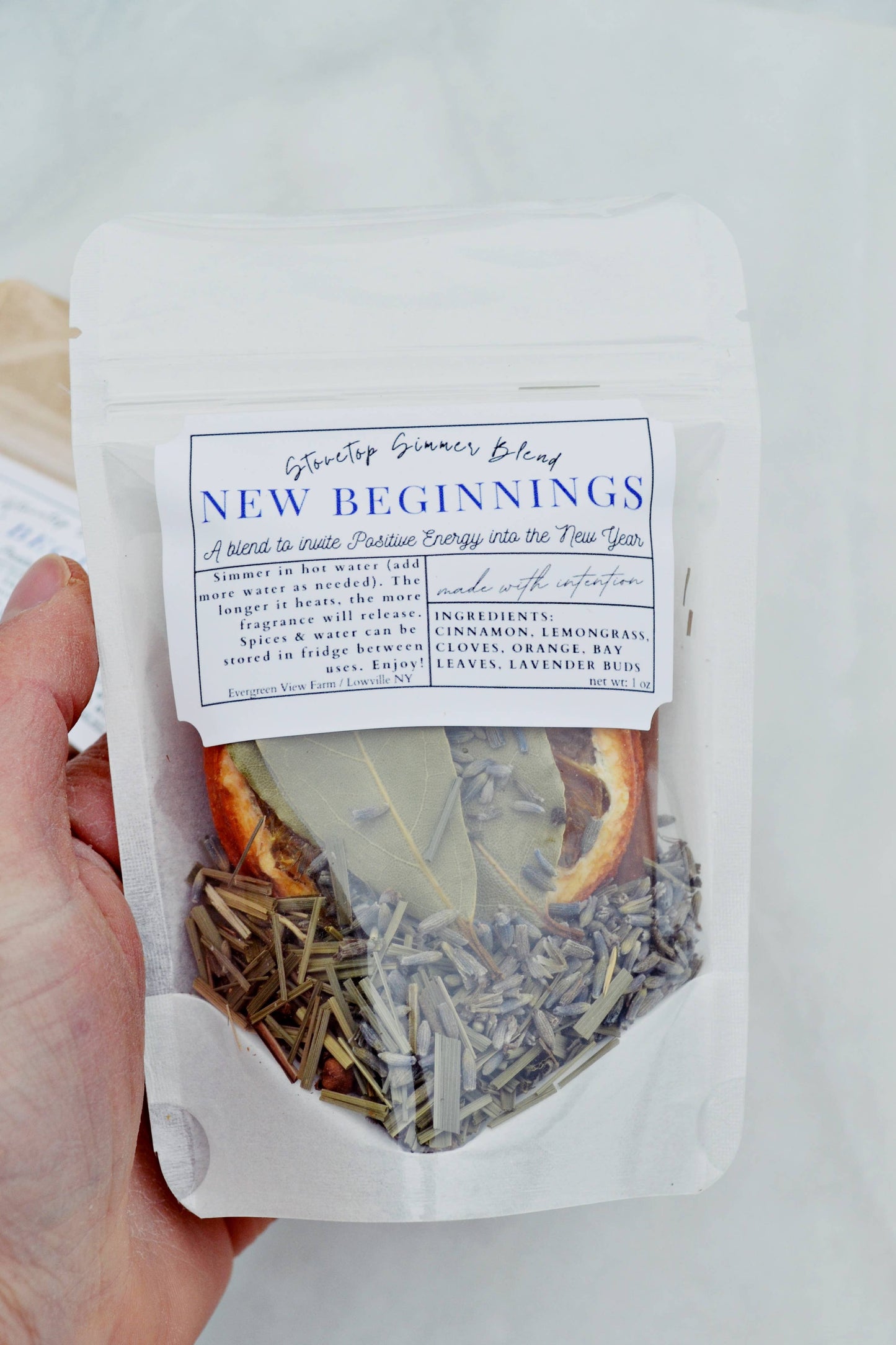 Simmer Pot Kit Stovetop Blend New Beginning January New Year