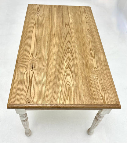 French cottage coffee table,French farmhouse,Harvest table 
