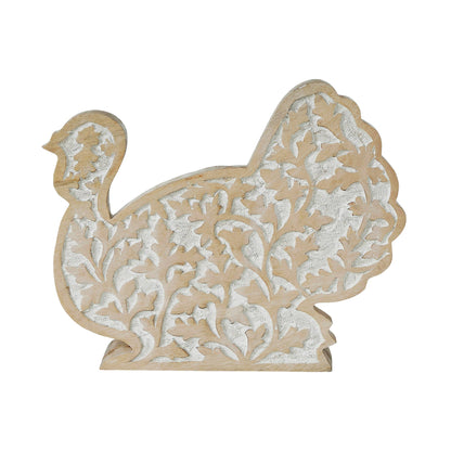 Turkey Wood Figurine