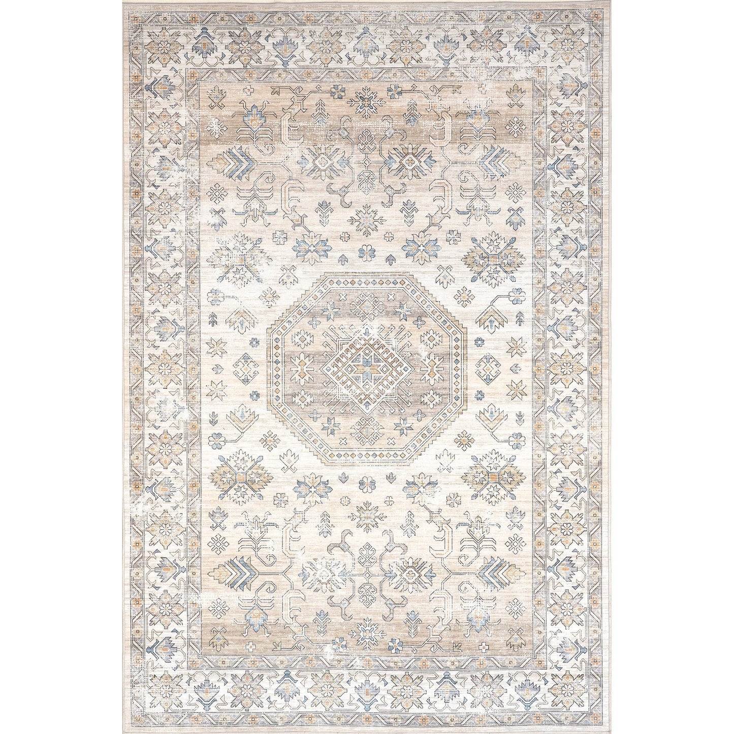Darby Persian Stain Repellent Machine Washable Area Rug