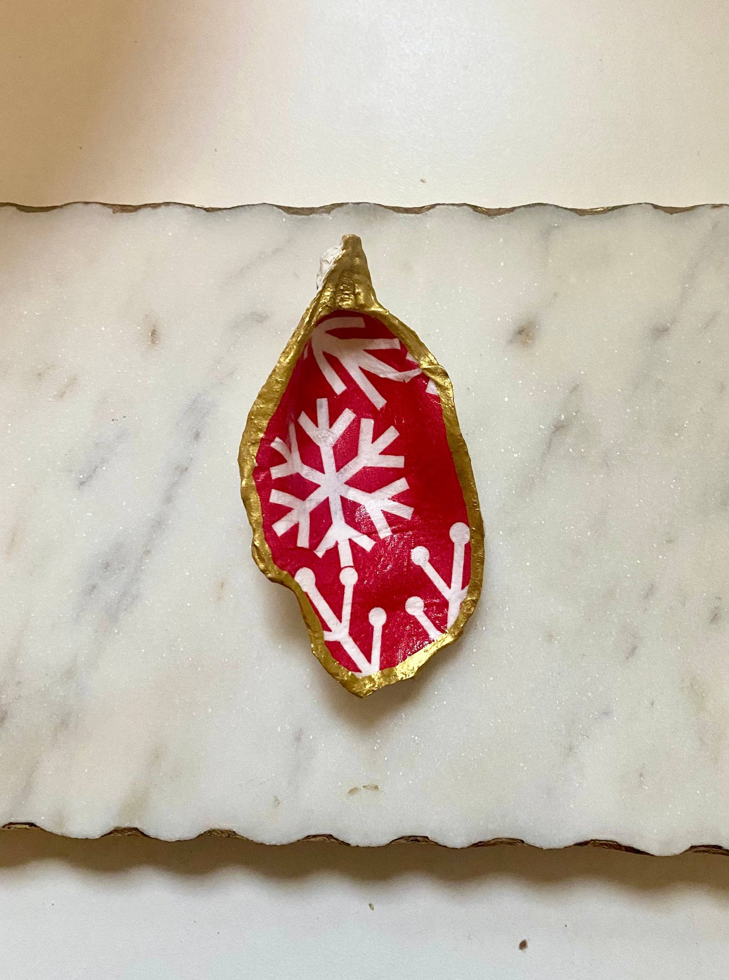 HOLIDAY Oyster Shell Ornaments