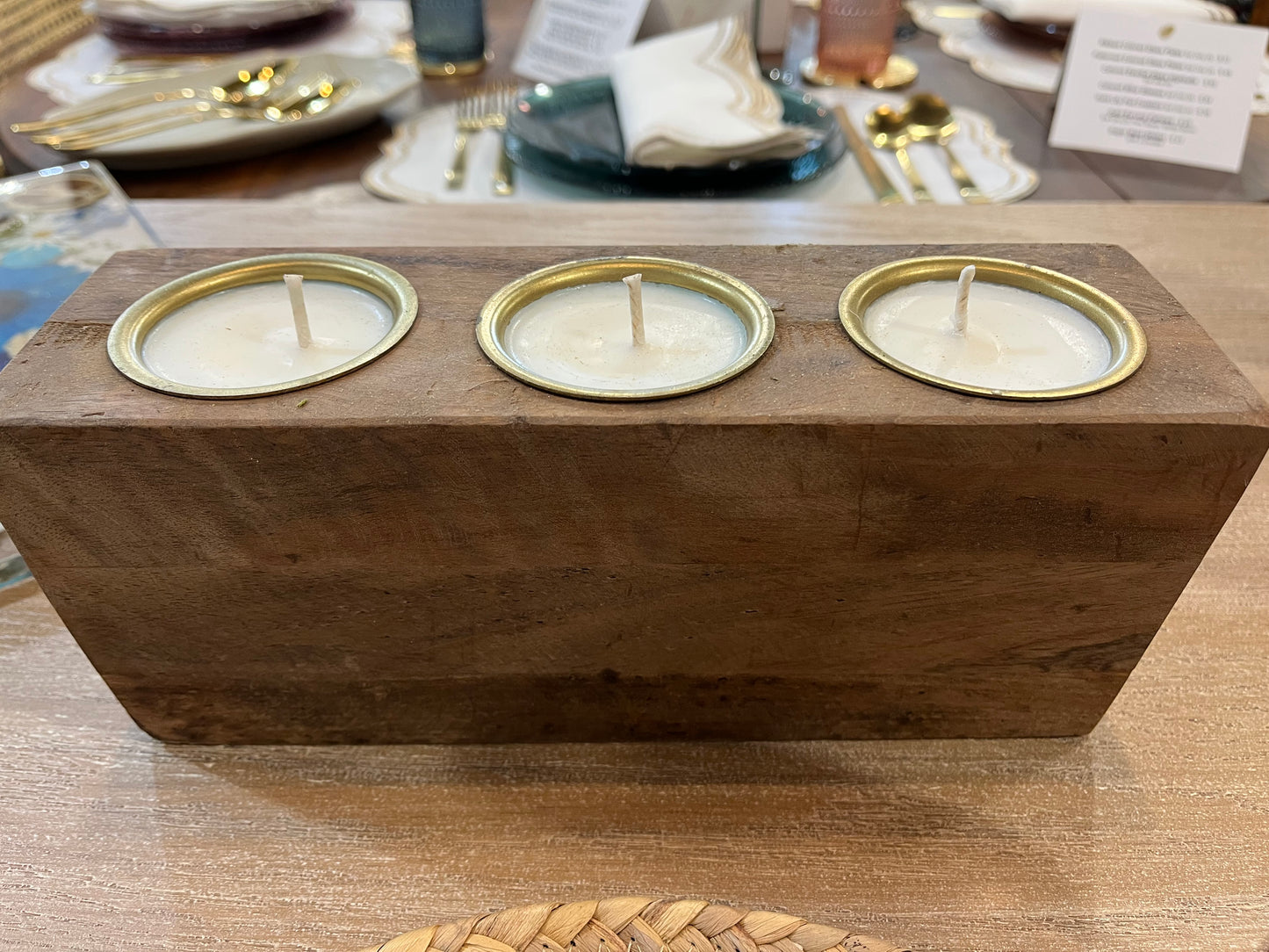Sugar Mold - 3 Hole - With 100% Soy Candles
