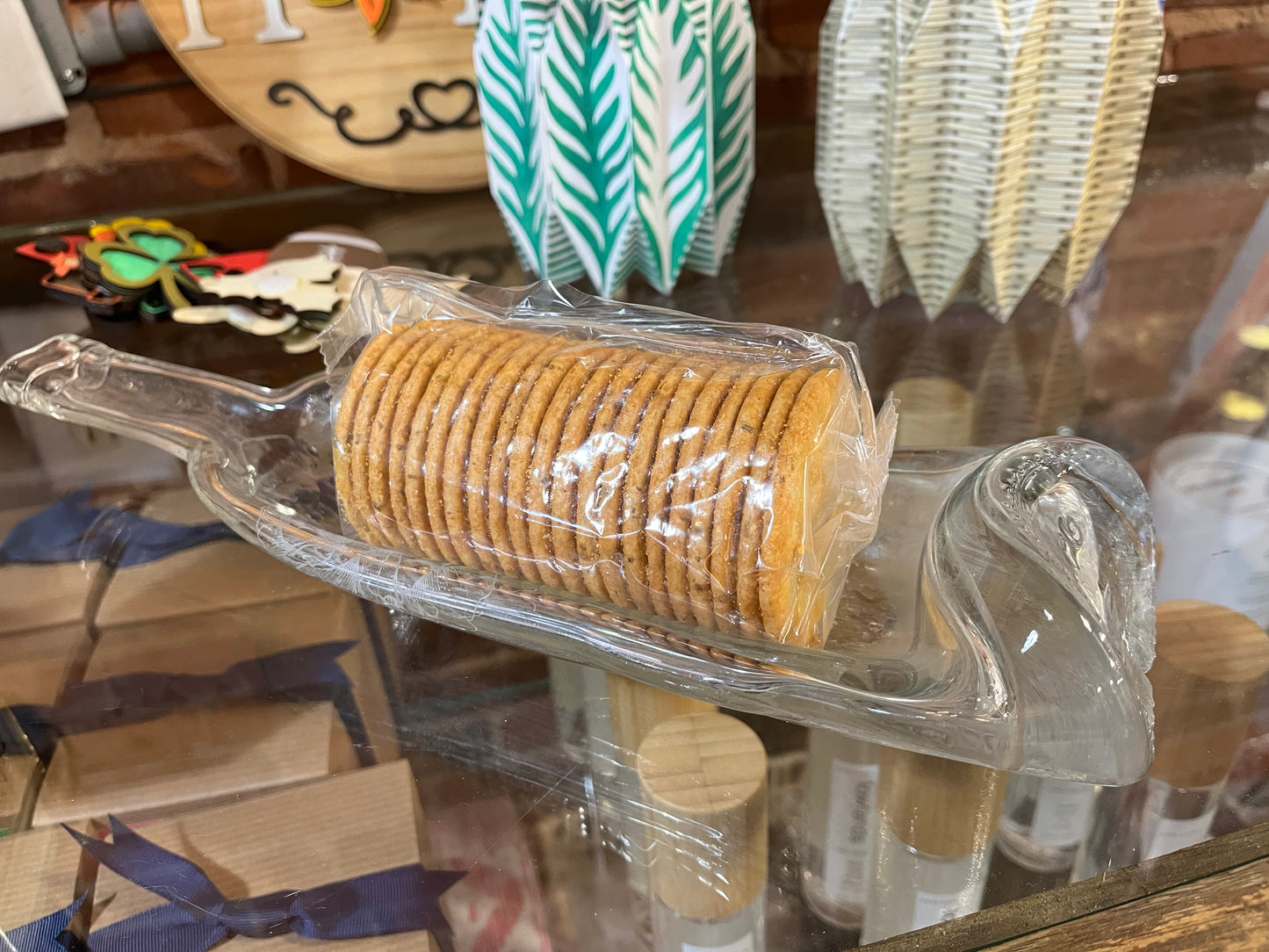 Slumped Glass Bottle
