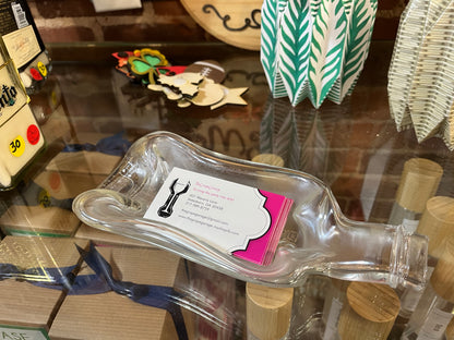 Slumped Glass Bottle