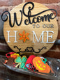 Home Plaque with Changing "O's"