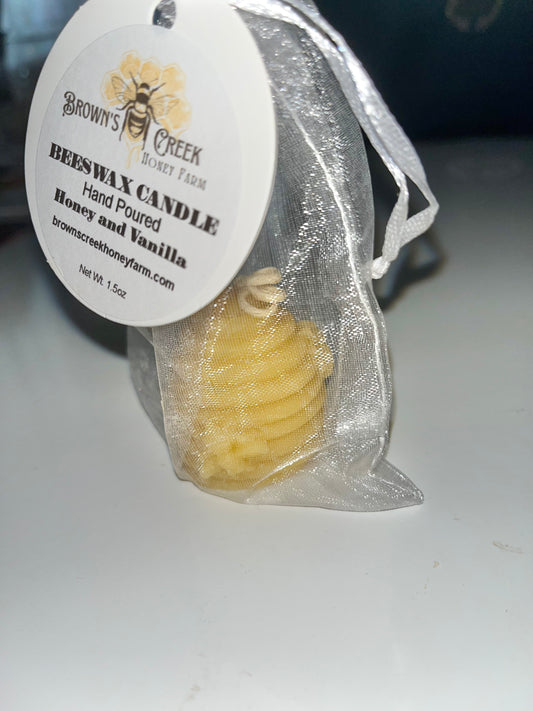 Beeswax Candle - Mini Bee Hive 2" Votive