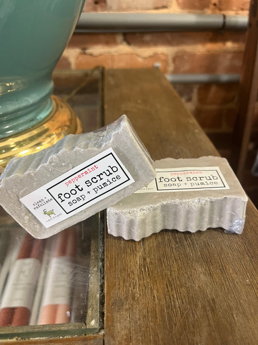 Foot Scrub & Soap Bar