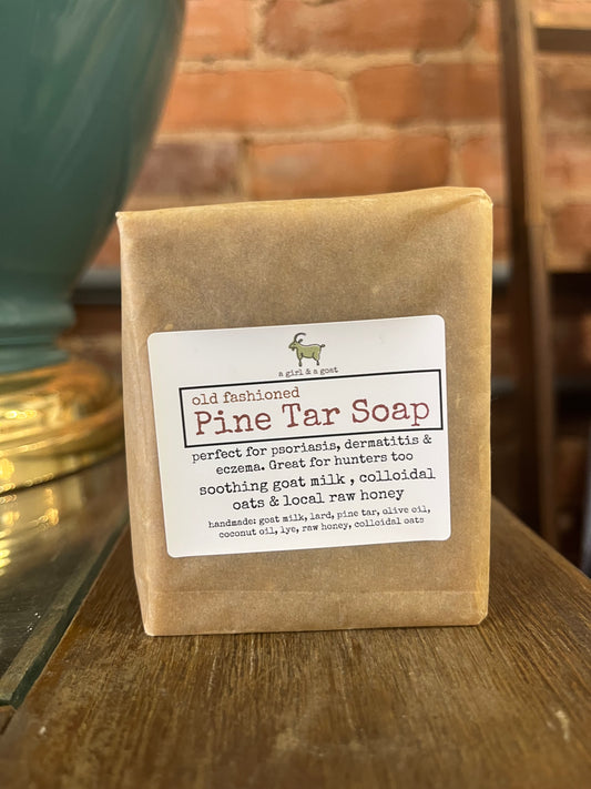 Pine Tar Soap Bar