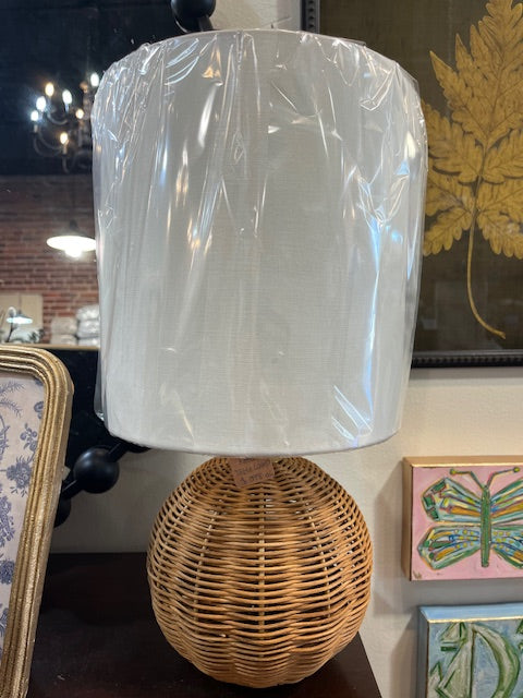 Kate Spade Rattan Table Lamp