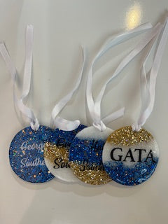 Medium GSU Resin Ornament