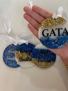 Medium GSU Resin Ornament